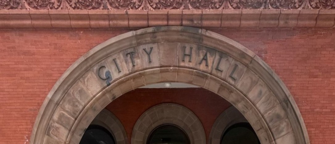 City Hall Entrance, Statesville, Iredell County